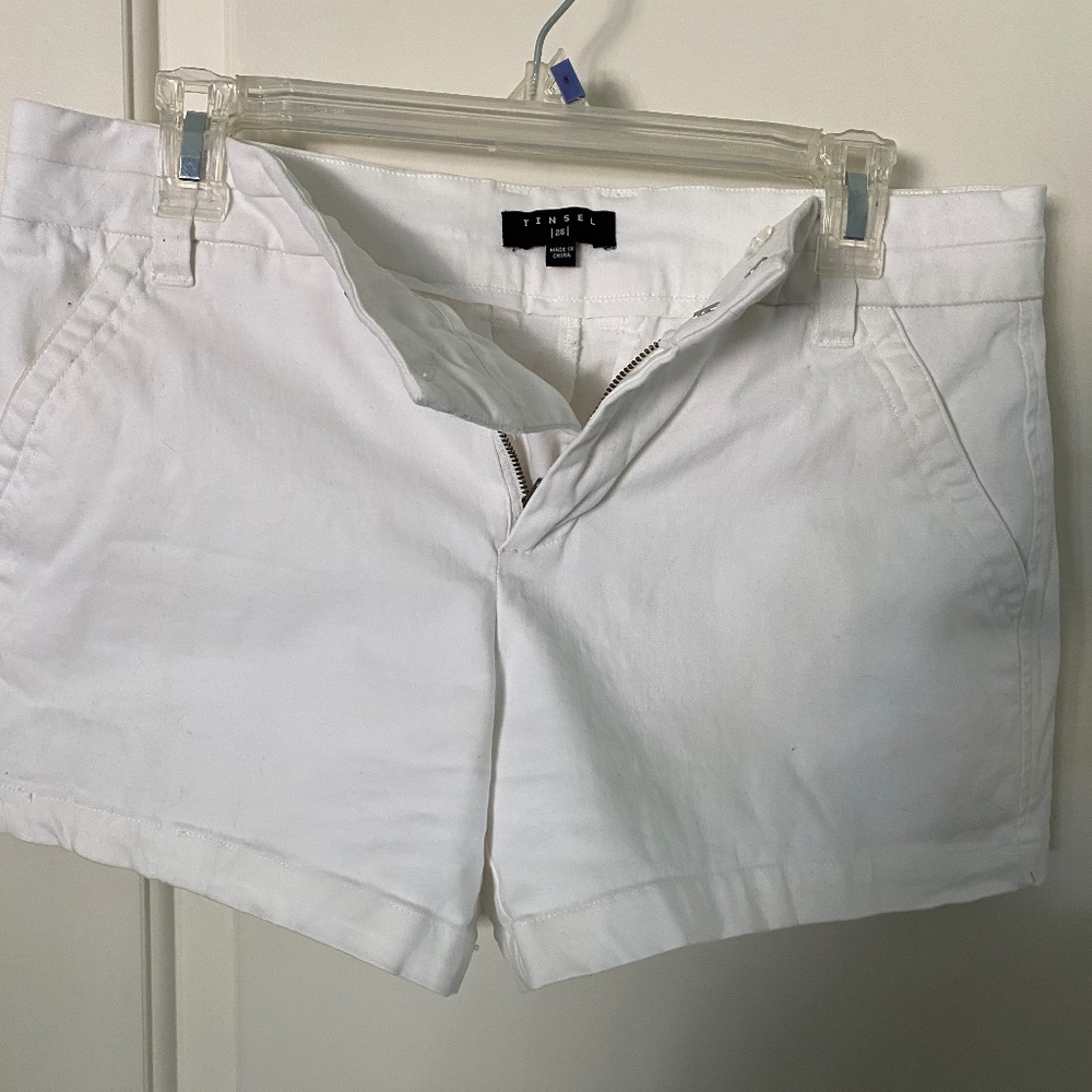Cream/off white shorts